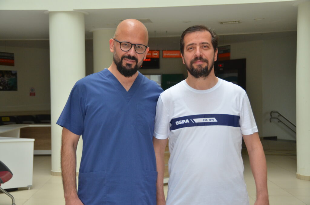 Gemlik’te fıtık hastası kapalı yöntemle şifa buldu