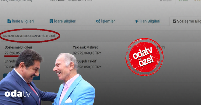 AKP’li Bayrampaşa Belediyesi’nin araç kiralama ihalesini, bu yıl da Sarılar İnşaat firması aldı