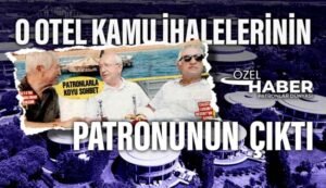 O otel kamu ihalelerinin patronunun çıktı