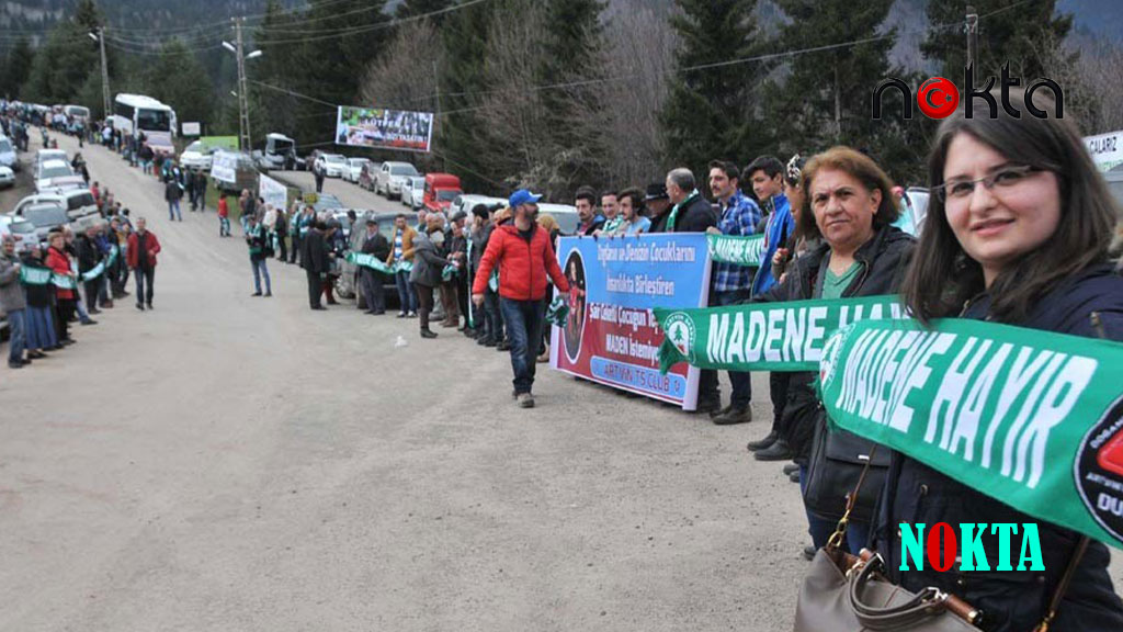 Artvin Ardanuç’un Köylerinden Altın Madeni Talanına Tepki
