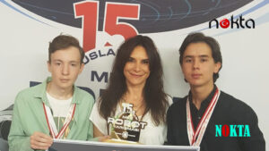 15. Uluslararası MEB Robot Yarışması’nda Şükrü Şankaya Anadolu Lisesi öğrencileri Affan ŞEN ve Yiğit Alp GÖKTAŞ