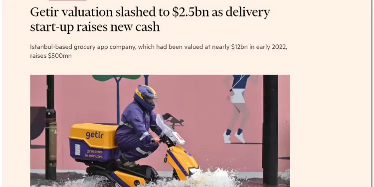 Getir’in büyük çöküşü!