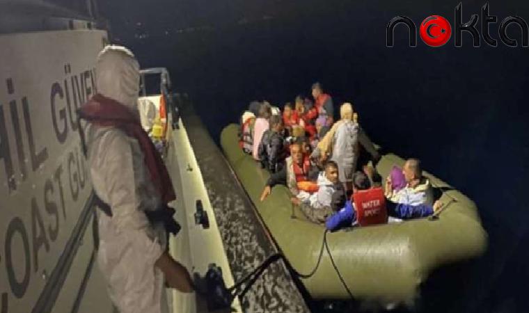 Afganistan uyruklu 39 kaçak göçmen yakalandı