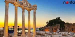 Antalya’da taş toplayan turistlere tarihi eser kaçakçılığından gözaltı!