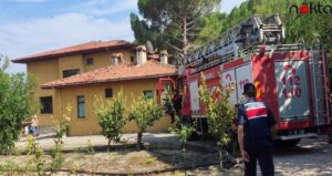 Bilecik’te villada çıkan yangın söndürüldü