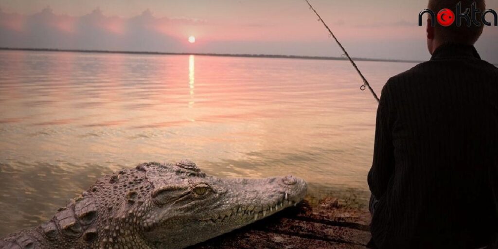 Bir timsah insandan yardım ister mi?  Bakın o timsah neden yardım çağırdı
