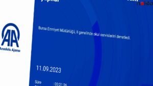 Bursa’da servis araçlarında denetim yapıldı