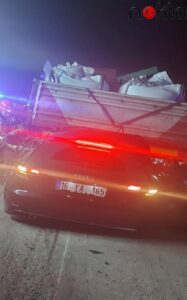 Bursa’da tıra çarpan otomobildeki nişanlı çift hayatını kaybetti