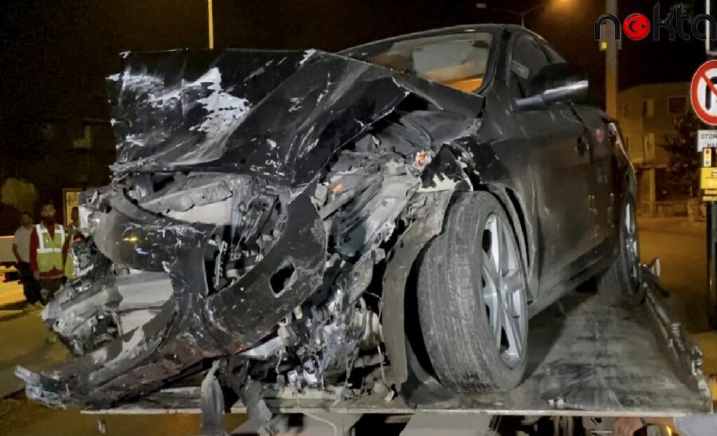 Bursa’daki trafik kazasında 2 kişi yaralandı