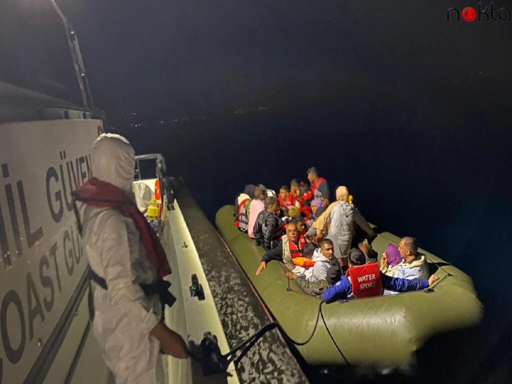Çanakkale’de 39 düzensiz göçmen yakalandı