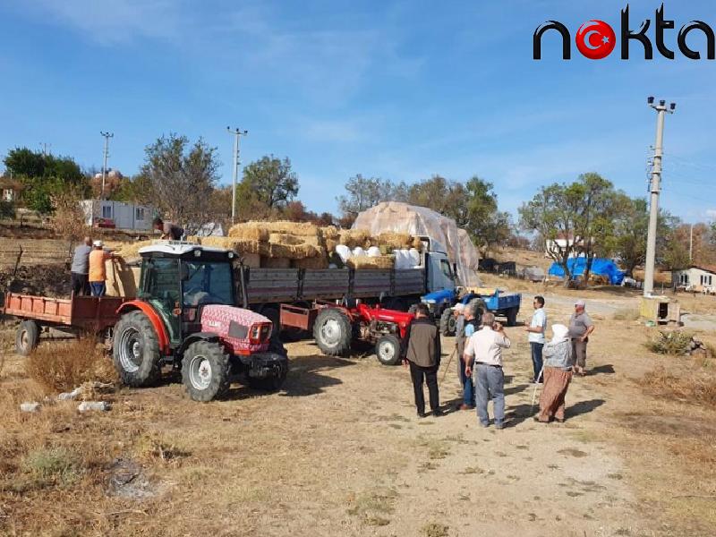 Çanakkale’de orman yangınında zarar gören üreticilere destekler devam ediyor