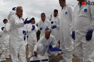 Çanakkale’de şap ve koyun, keçi vebasına yönelik eğitim ile tatbikat gerçekleştirildi