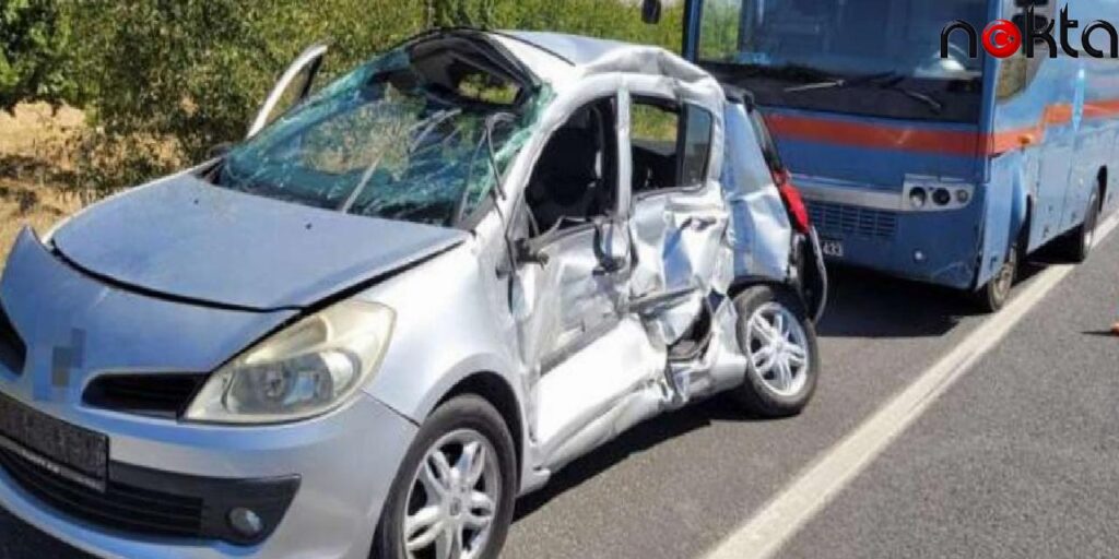 Cezaevi Aracıyla Otobüs Çarpıştı! Feci Kaza Can Aldı…