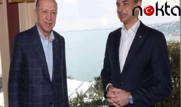 Erdoğan ile Miçotakis Türkevi’nde bir araya geldi