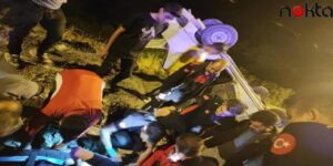 Feci Kaza! Otomobil Şarampole Devrildi…