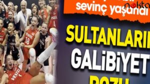 Filenin Sultanları’nın İtalya galibiyeti pozu. Büyük bir sevinç yaşandı