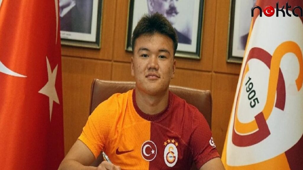 Galatasaray, Kırgız futbolcusu Beknaz Almazbekov ile profesyonel sözleşme imzaladı