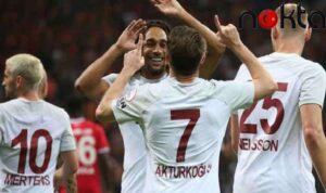 Galatasaray Samsun karşısında 4 golle galip