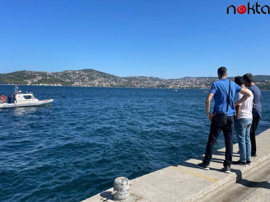 İstanbul Boğazı’nda kaybolan kişiyi arama çalışması sürüyor