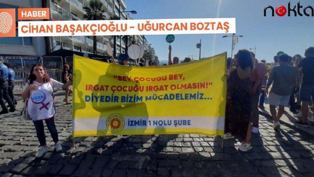 İzmir’de ÇEDES projesine karşı miting: ‘Laik eğitim, laik yaşam, eşit yurttaşlık’