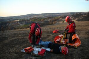 JAK Timi’nin kurtarma tatbikatı gerçeğini aratmadı
