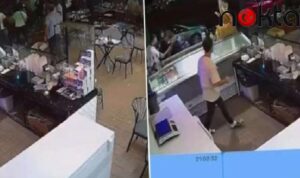 Kadına sözlü tacizde bulunan şahsı esnaf darbetti