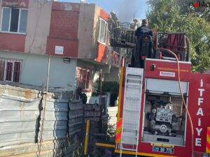 Kırklareli’nde bir evde çıkan yangın söndürüldü