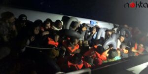 Lastik Bot İçerisinde 150 Kaçak Göçmen Yakalandı