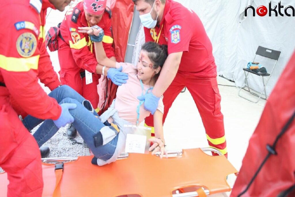 MED EU MODEX 2023 Çanakkale Tıbbi Saha Uygulama Tatbikatı başladı