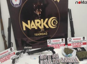 Tekirdağ’da uyuşturucu operasyonunda 9 şüpheli yakalandı