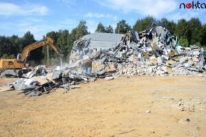 Uludağ’daki kaçak yapılan villa yıkıldı