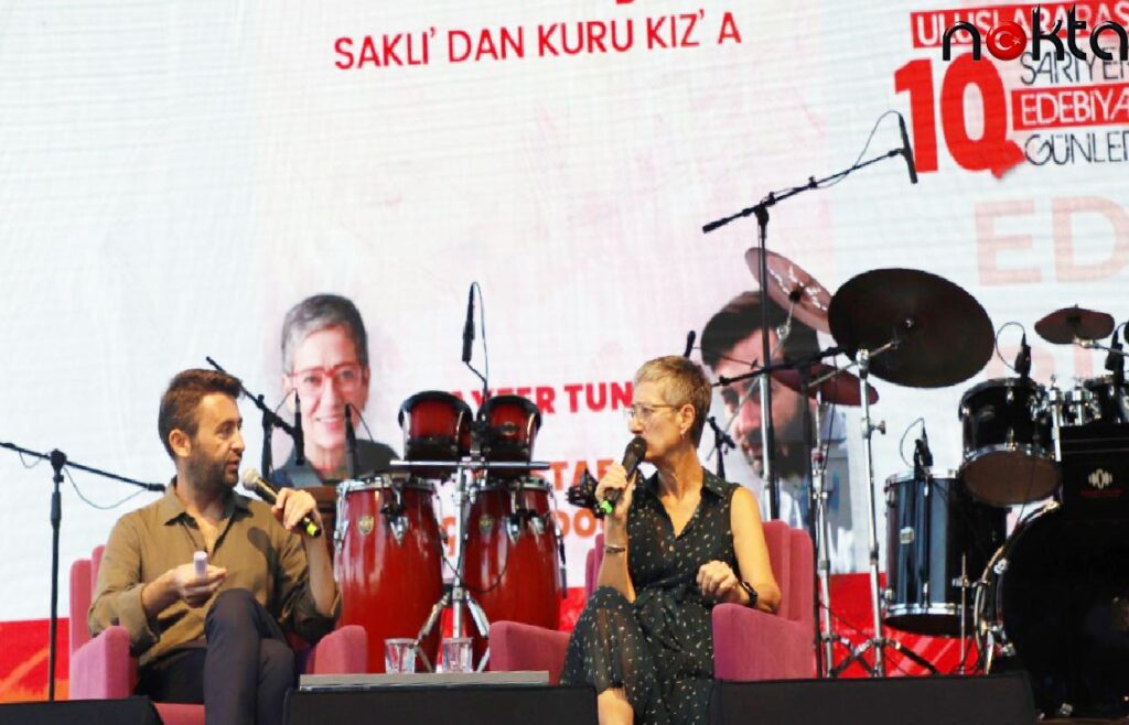 Yazar Ayfer Tunç, Sarıyer Edebiyat Günleri’ne konuk oldu