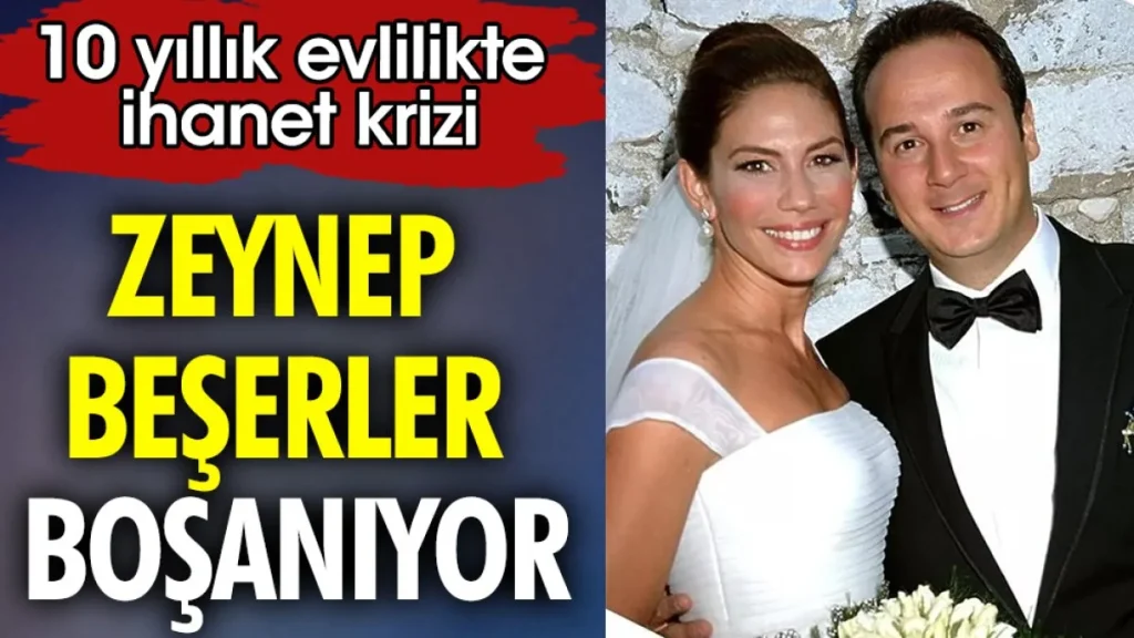 Oyuncu Zeynep Beşerler 10 yıllık eşinden ihanet yüzünden boşanıyor