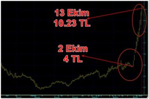 SPK 10 günde yüzde 110 yükselen hisseyi affetmedi!