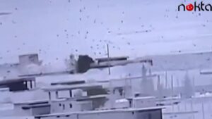 Bakanlık paylaştı: Teröristlerin vurulma anı