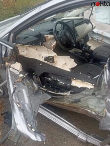 Bursa’da bariyerlere çarpan otomobilin sürücüsü hayatını kaybetti