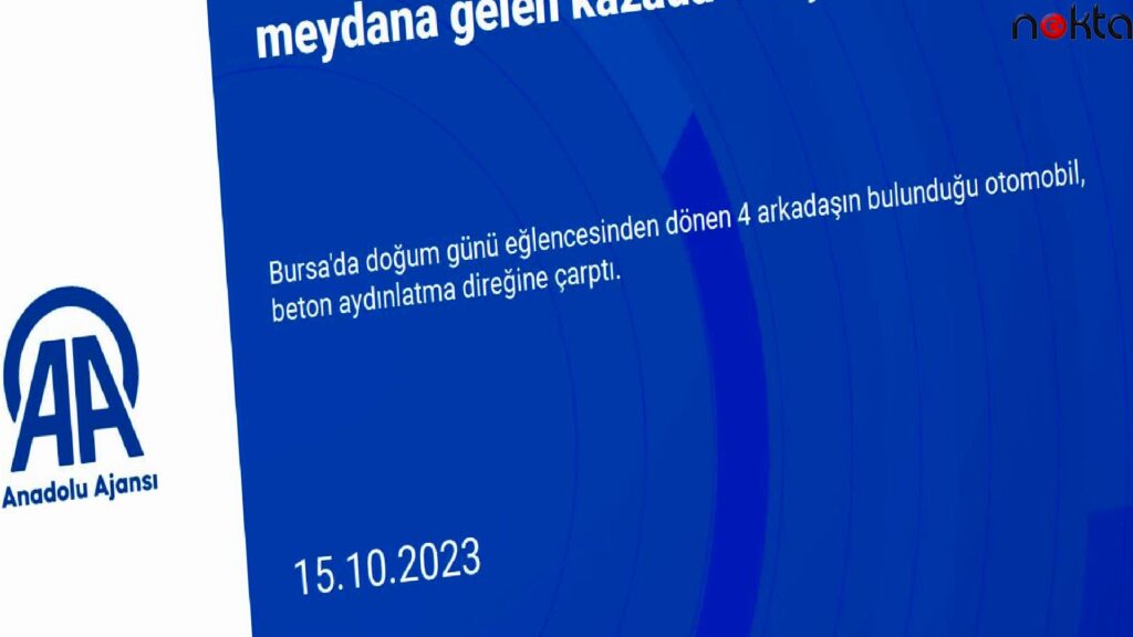 Bursa’da doğum günü eğlencesi dönüşü meydana gelen kazada 3 kişi öldü