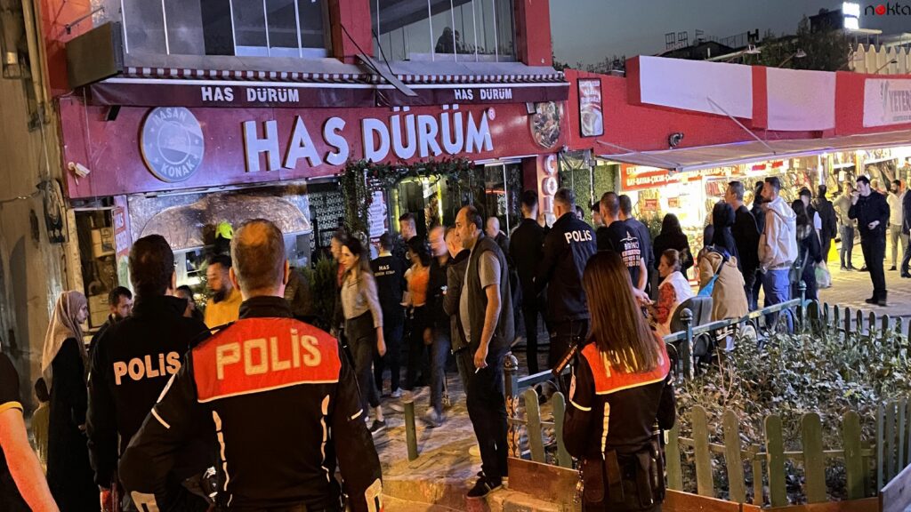 Bursa’da kebapçıda çıkan yangın söndürüldü