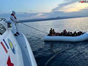 Çanakkale açıklarındaki operasyonlarda 165 düzensiz göçmen karaya çıkarıldı