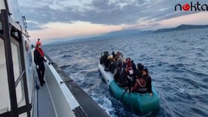 Didim açıklarında 37 düzensiz göçmen kurtarıldı ​​​​​​