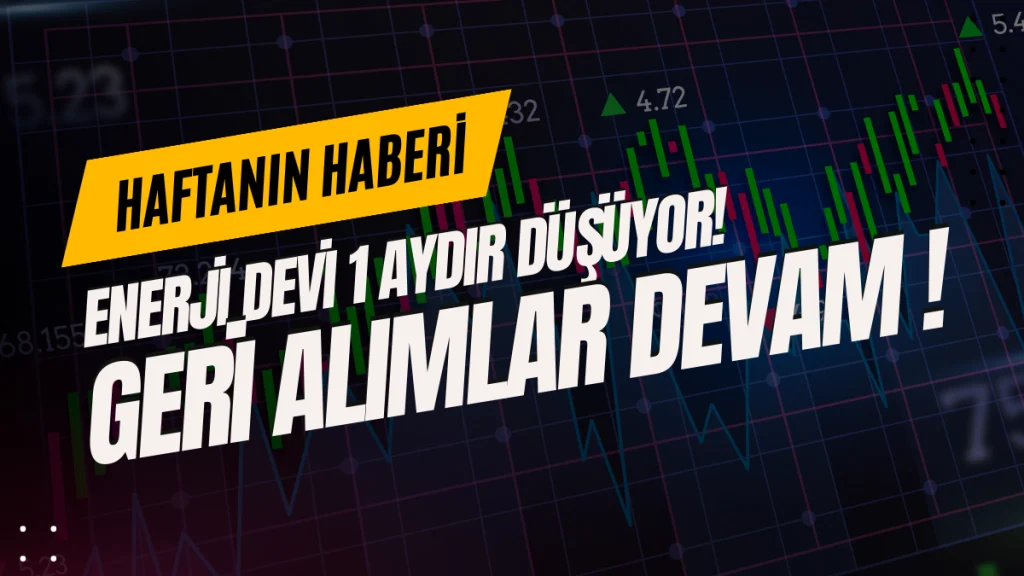 Enerji devi 1 aydır düşüyor! Geri alımlar devam ediyor!