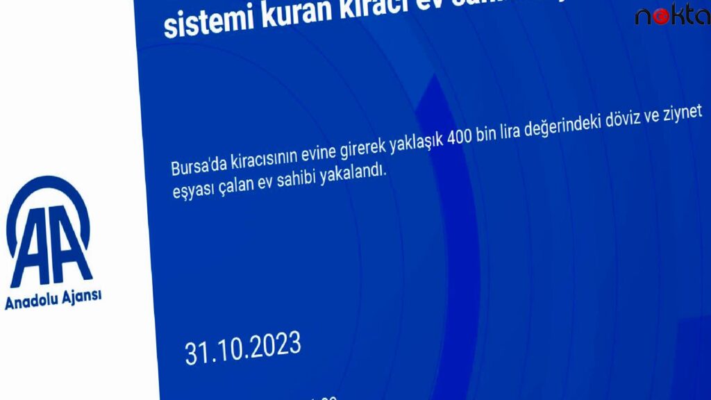 Evindeki altınlar eksilince kamera sistemi kuran kiracı ev sahibini yakalattı