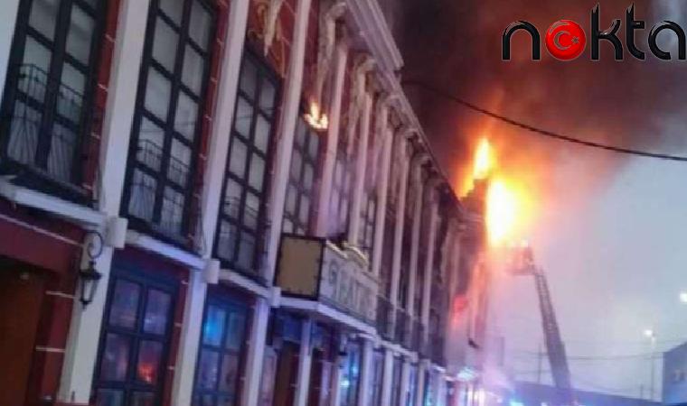 Gece kulübünde yangın