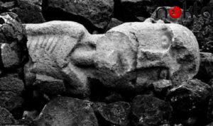 Göbeklitepe’de insan ve hayvan heykeli bulundu