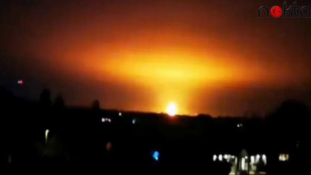 İngiltere’de ‘gizemli’ patlama: Yangın gökyüzünü aydınlattı