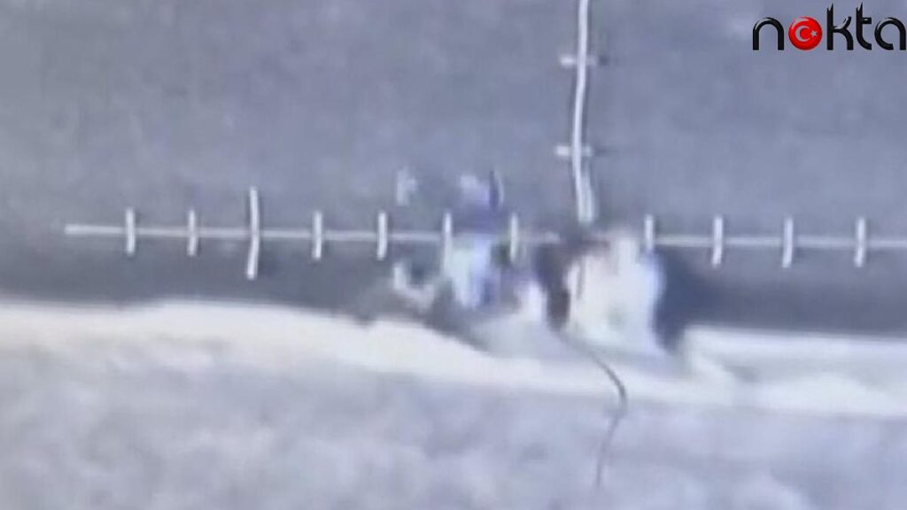 İsrail görüntüleri paylaştı: Bot ve tekneleri vurduk