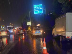 Kocaeli’de sağanak etkili oluyor