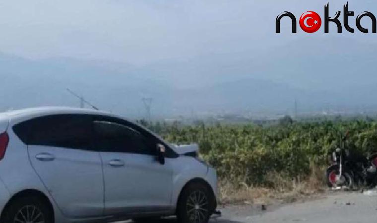 Manisa’da motosiklet ile otomobil çarpıştı: 1 ölü