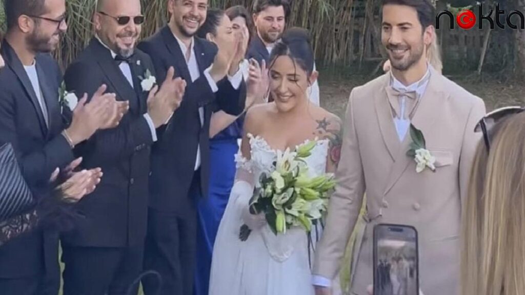 Melek Mosso ile Serkan Sağdıç Mersin’de evlendi