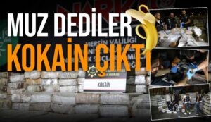 Mersin Limanı’nda 610 kilo kokain ele geçirildi